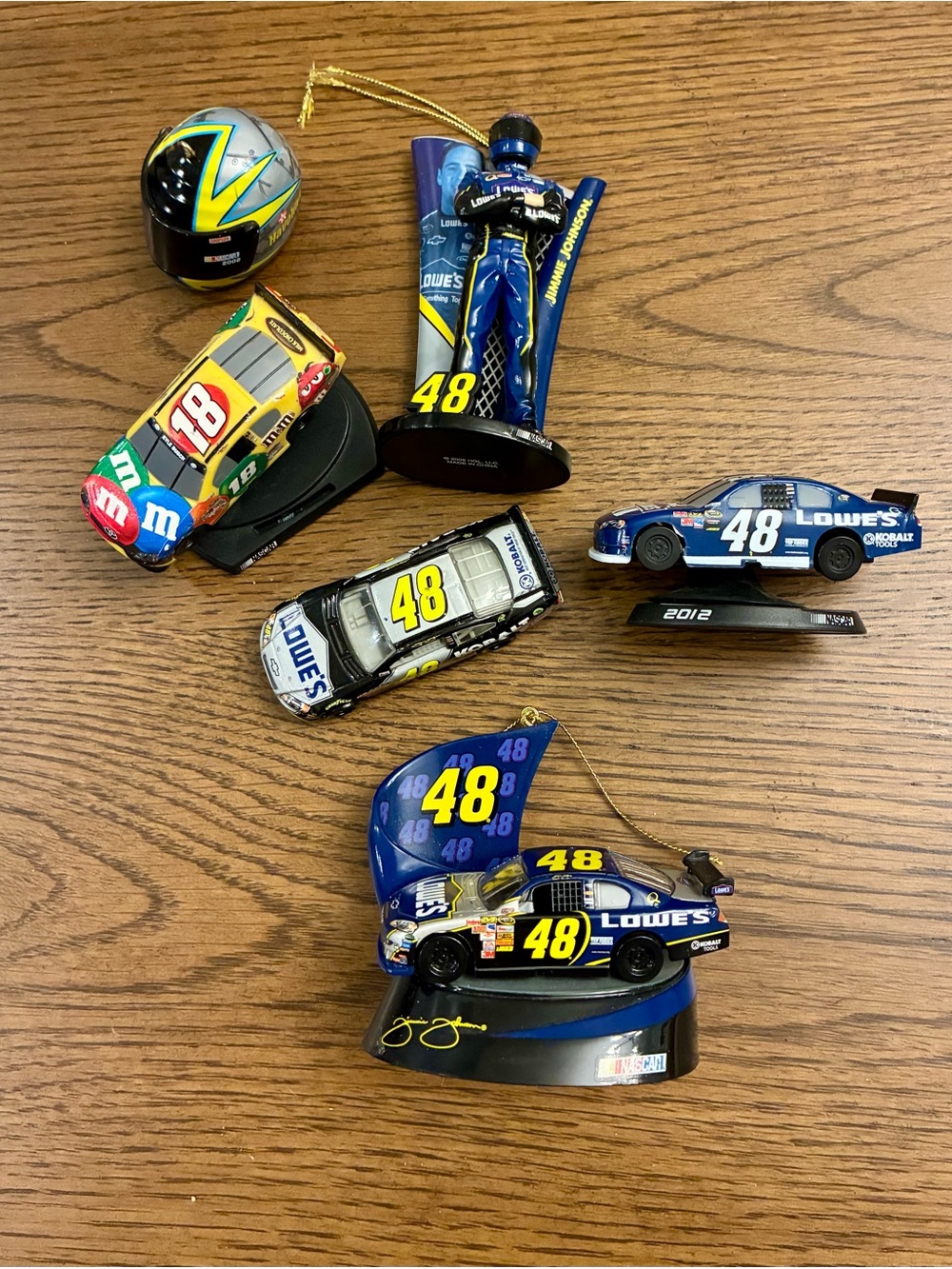 Nascar Jimmie Johnson / Kyle Busch 6 piece lot